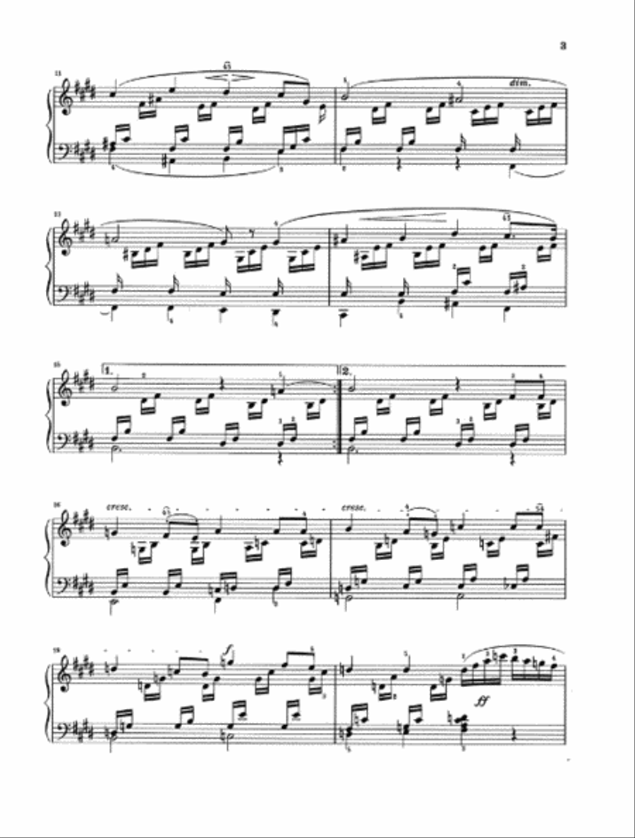 Songs without Words Songs without Words Piano Solo scores gallery preview page 3