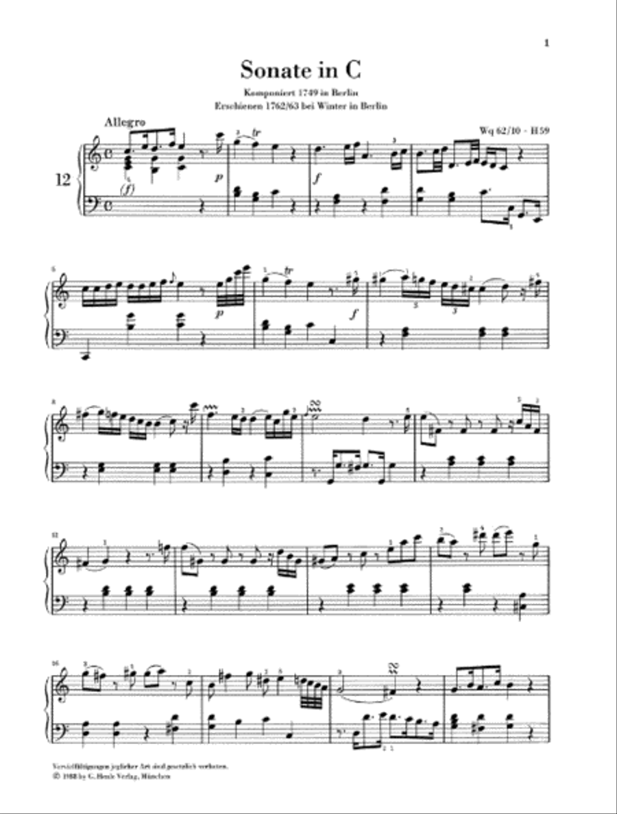 Selected Piano Sonatas – Volume II Piano Solo scores gallery preview page 3