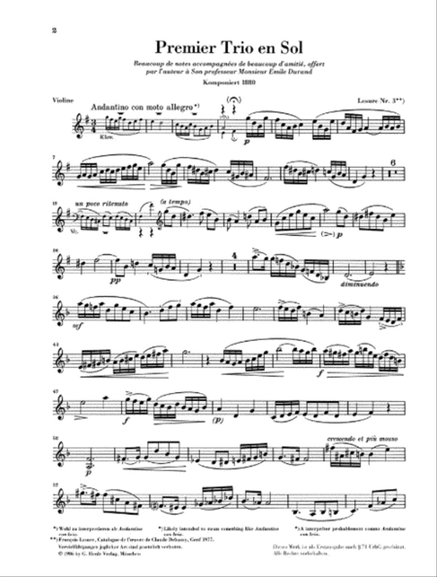 Piano Trio G Major Piano Trio G Major Piano Trio scores gallery preview page 4