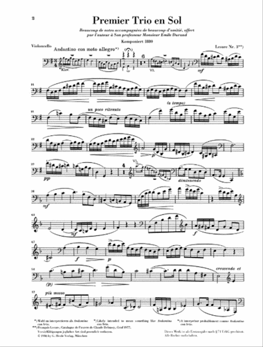 Piano Trio G Major Piano Trio G Major Piano Trio scores gallery preview page 5