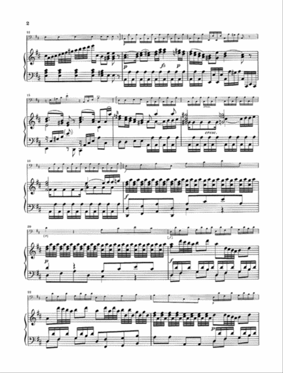 Concerto for Violoncello and Orchestra D major Hob. VIIb:2 Piano Accompaniment scores gallery preview page 4