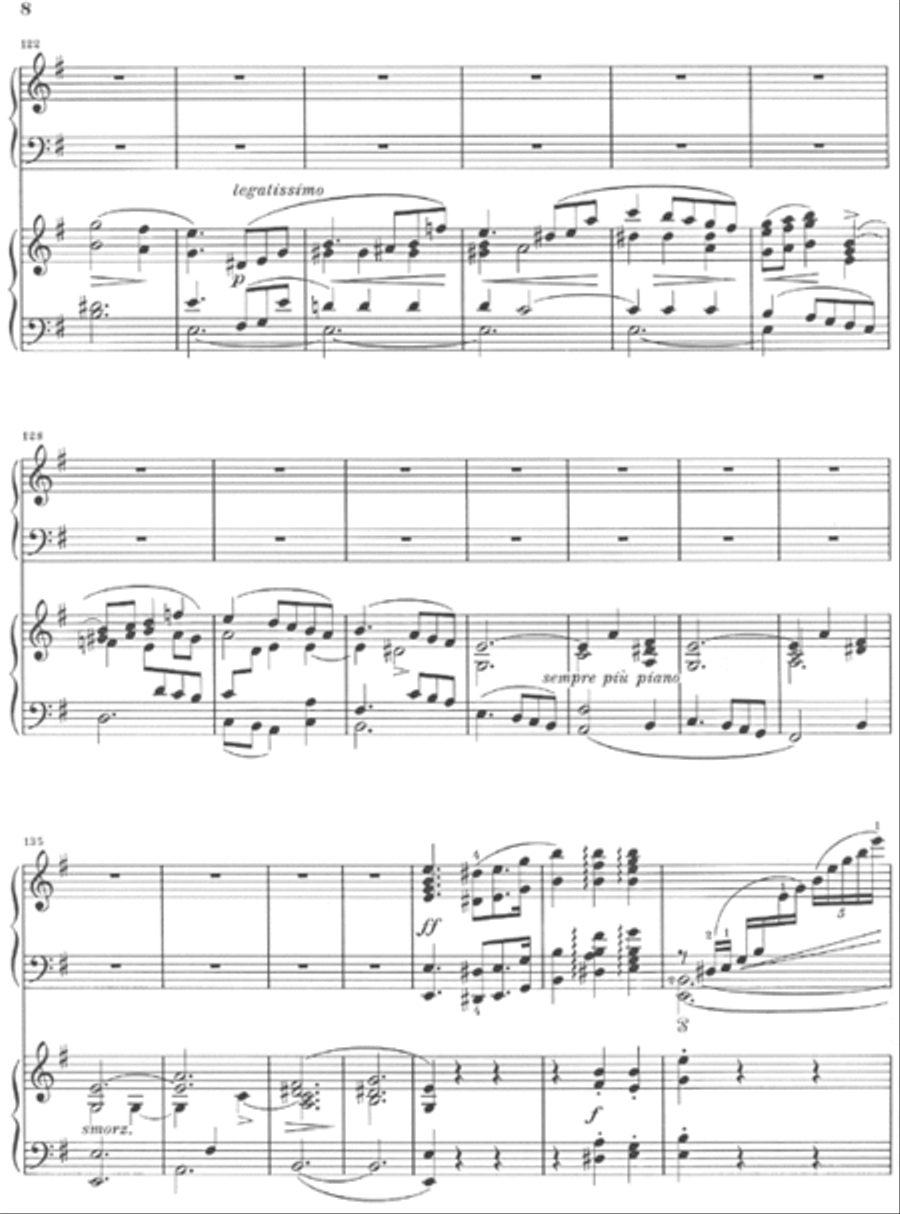Concerto for Piano and Orchestra E minor Op. 11, No. 1 Piano Solo scores gallery preview page 2