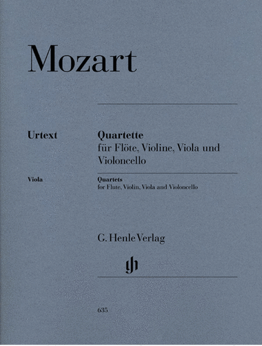 Quartets for Flute, Violin, Viola, and Violoncello