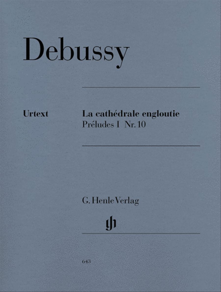 La cathédrale engloutie La cathédrale engloutie Piano Solo scores gallery preview page 1