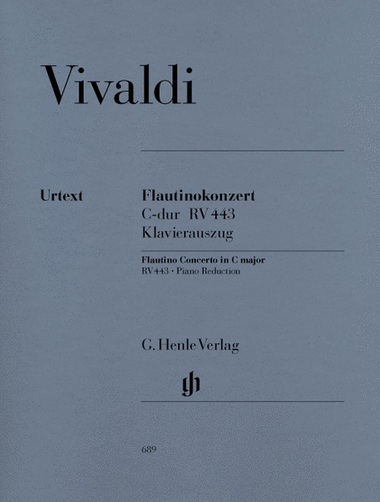 Concerto for Flautino (Recorder/Flute) and Orchestra in C Major, Op. 44, 11 RV 443