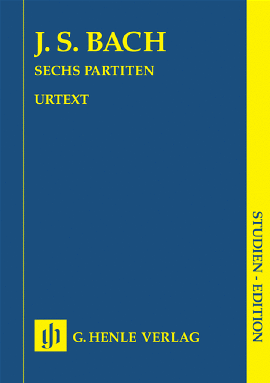 6 Partitas BWV 825-830 Piano Solo scores gallery preview page 1