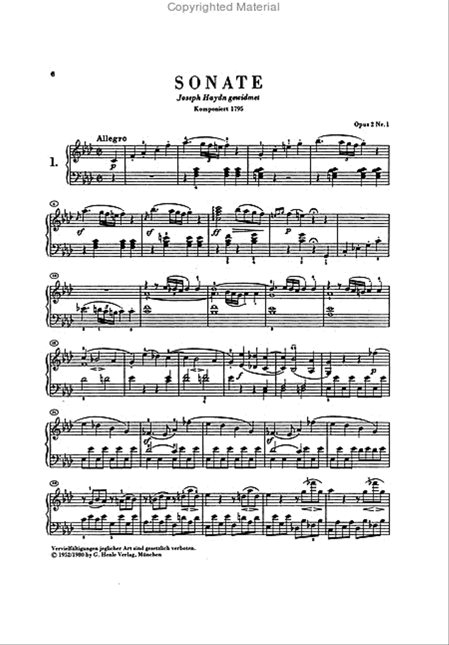 Piano Sonatas – Volume I Piano Sonatas – Volume I Piano Solo scores gallery preview page 2