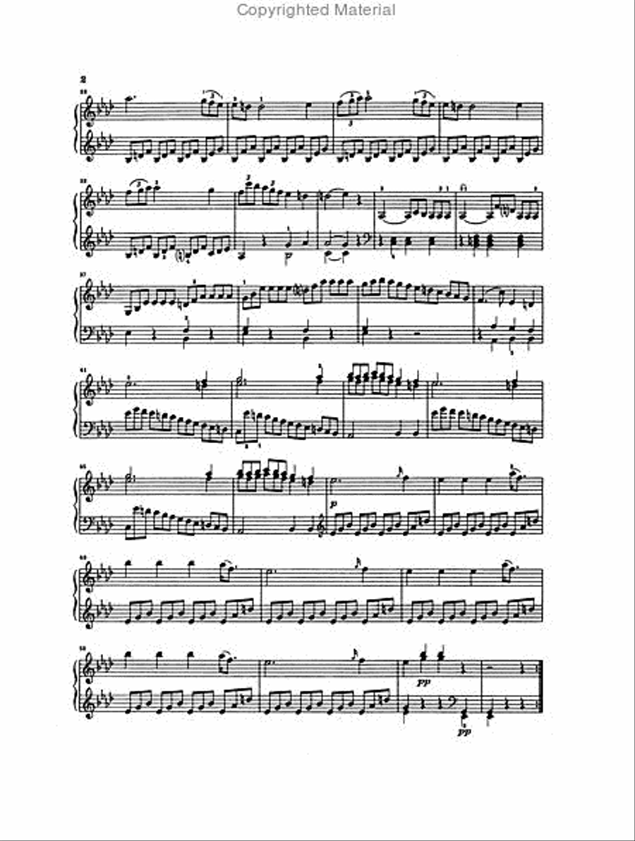 Haydn: Complete Piano Sonatas, Volume III Piano Solo scores gallery preview page 3