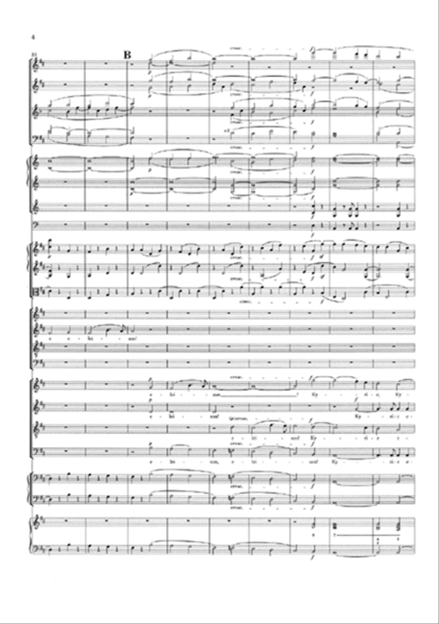 Missa Solemnis D Major Op. 123 4-Part scores gallery preview page 5