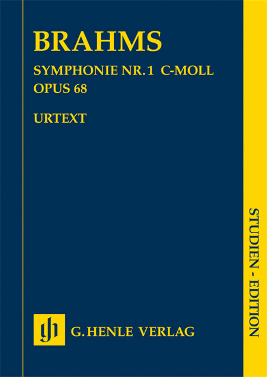 Symphony C Minor Op. 68, No. 1 Orchestra scores gallery preview page 1