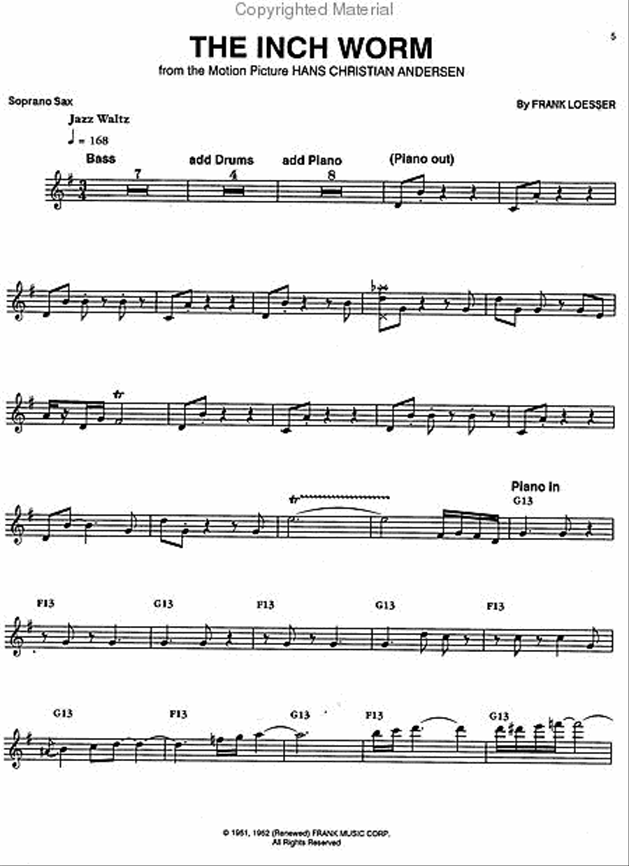 Coltrane Plays Standards Tenor Saxophone scores gallery preview page 3