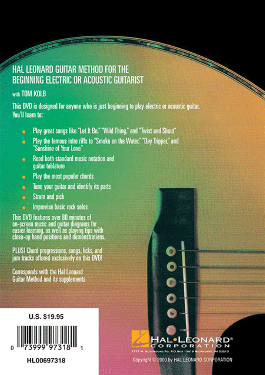 Hal Leonard Guitar Method DVD Acoustic Guitar scores gallery preview page 2