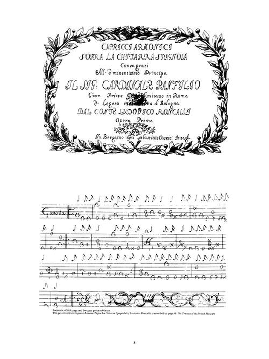 The Baroque Guitar by Various Acoustic Guitar - Sheet Music page 8