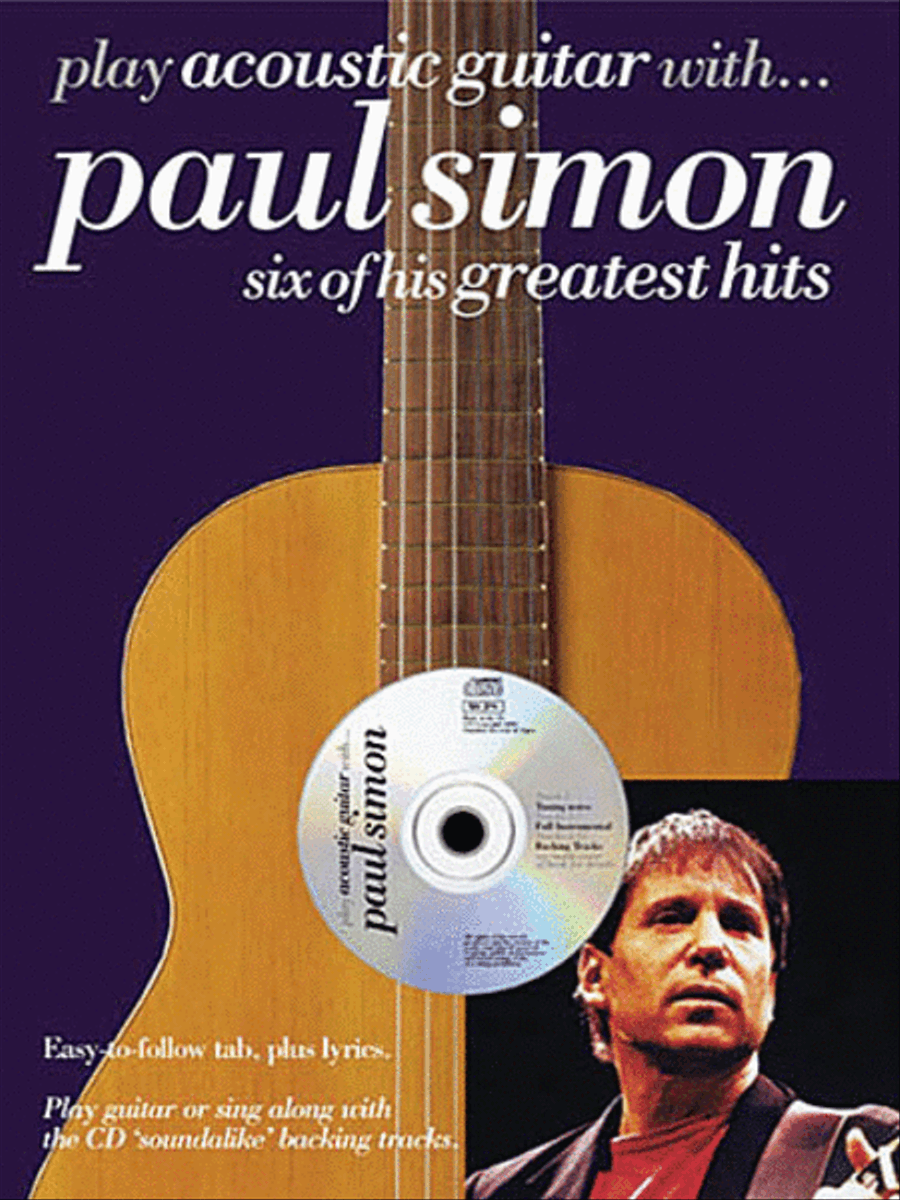 Play Acoustic Guitar With Paul Simon Acoustic Guitar scores gallery preview page 1