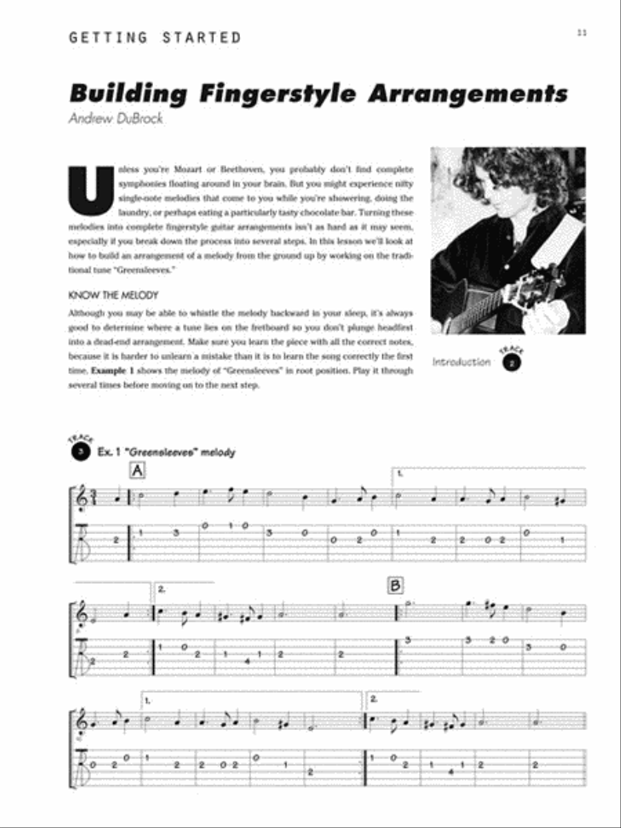Acoustic Guitar Solo Fingerstyle Basics Acoustic Guitar scores gallery preview page 5