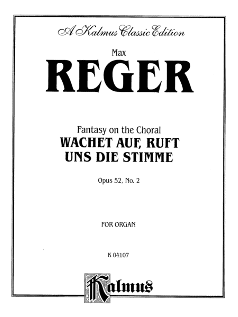 Fantasy, Op. 52, No. 2 Organ scores gallery preview page 2