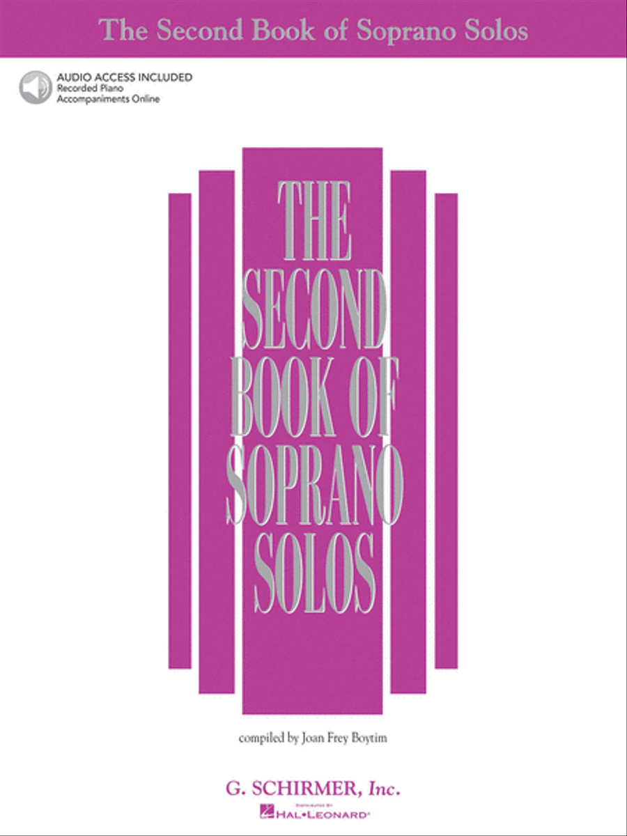 The Second Book of Soprano Solos Soprano Voice scores gallery preview page 1
