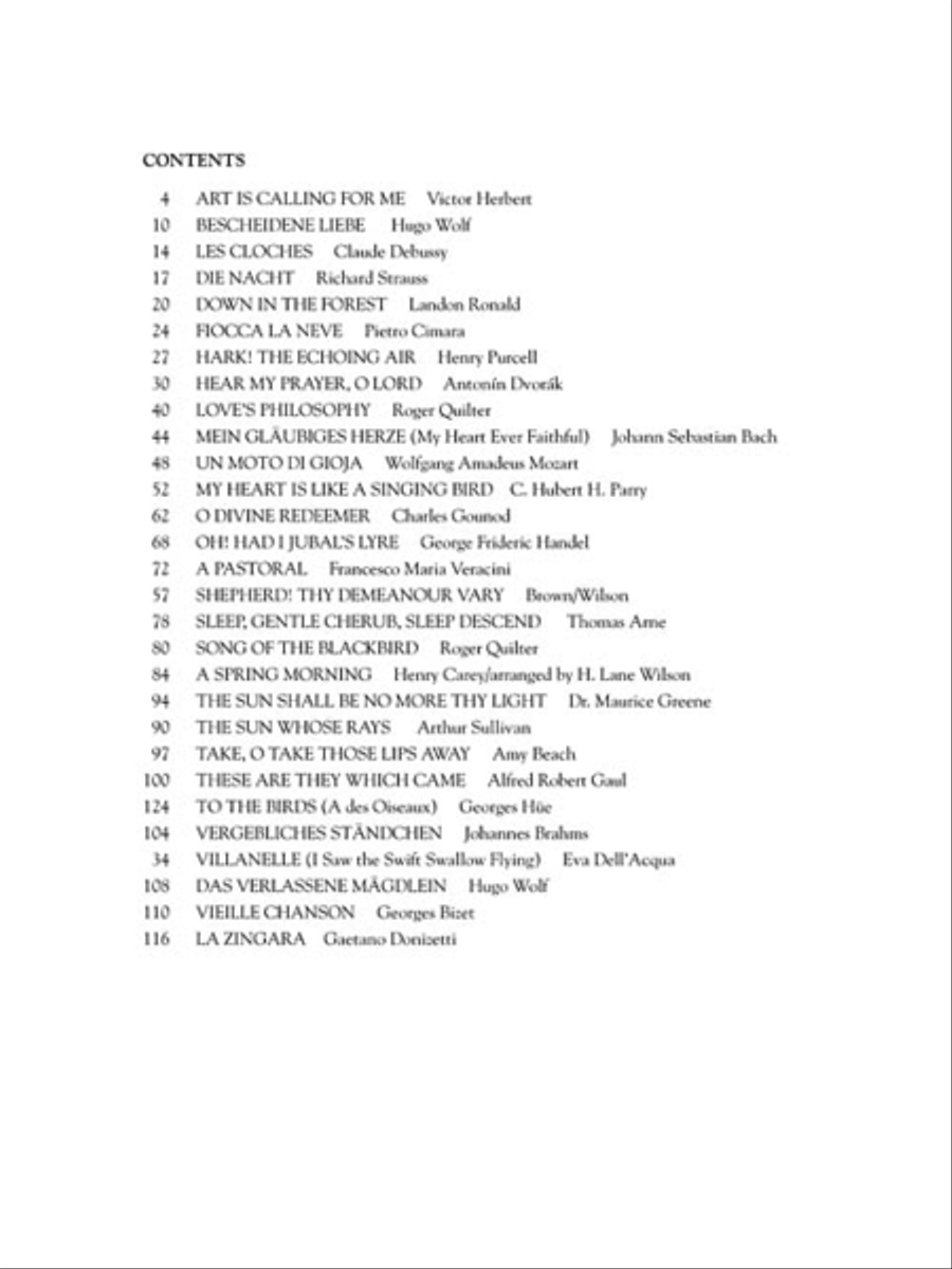 The Second Book of Soprano Solos Soprano Voice scores gallery preview page 3