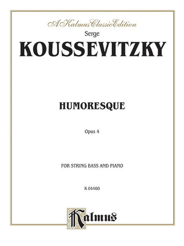 Humoresque, Op. 4