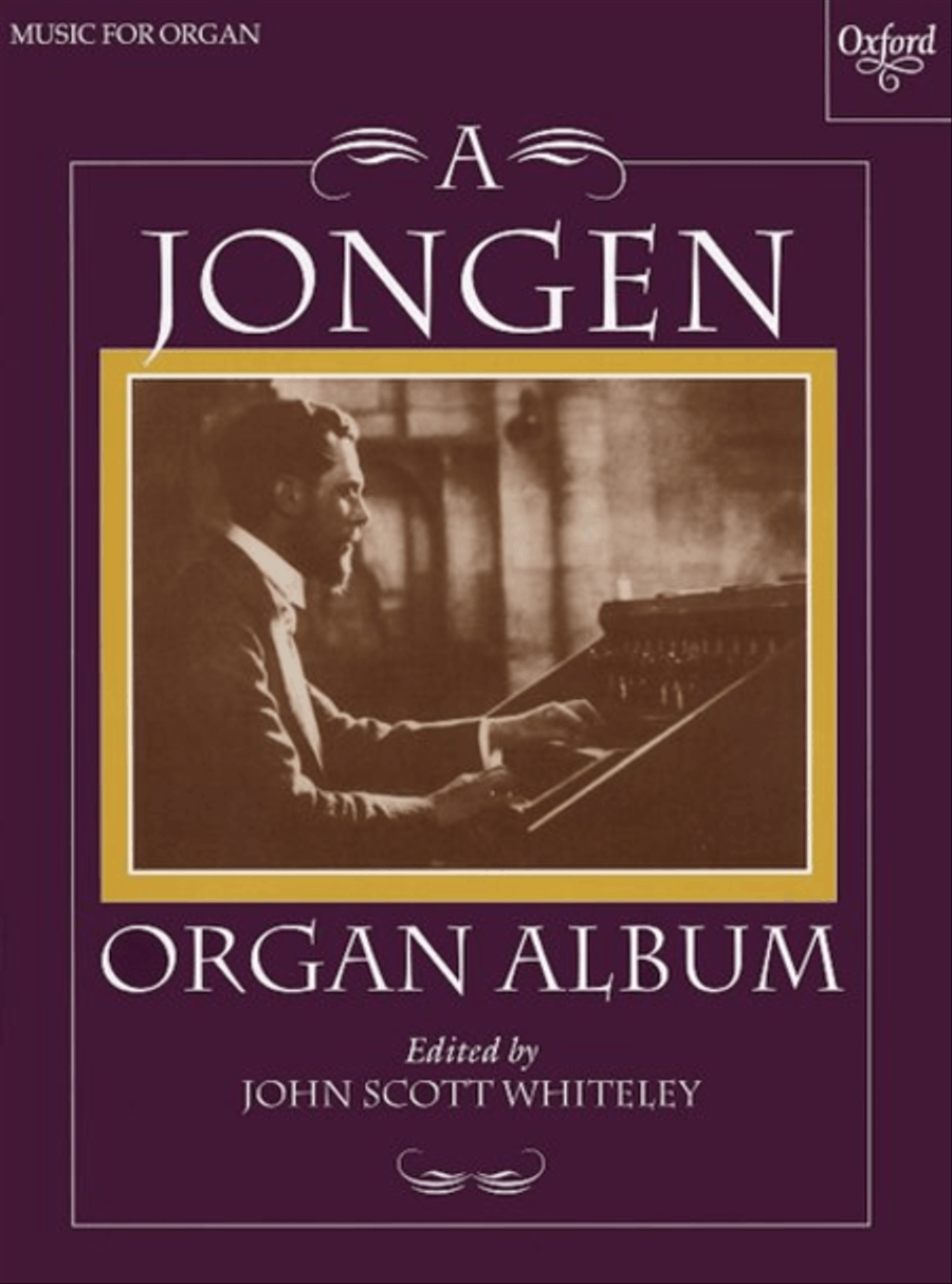 A Jongen Organ Album Organ scores gallery preview page 1