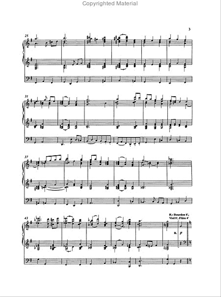A Jongen Organ Album Organ scores gallery preview page 3