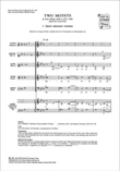 Two Motets