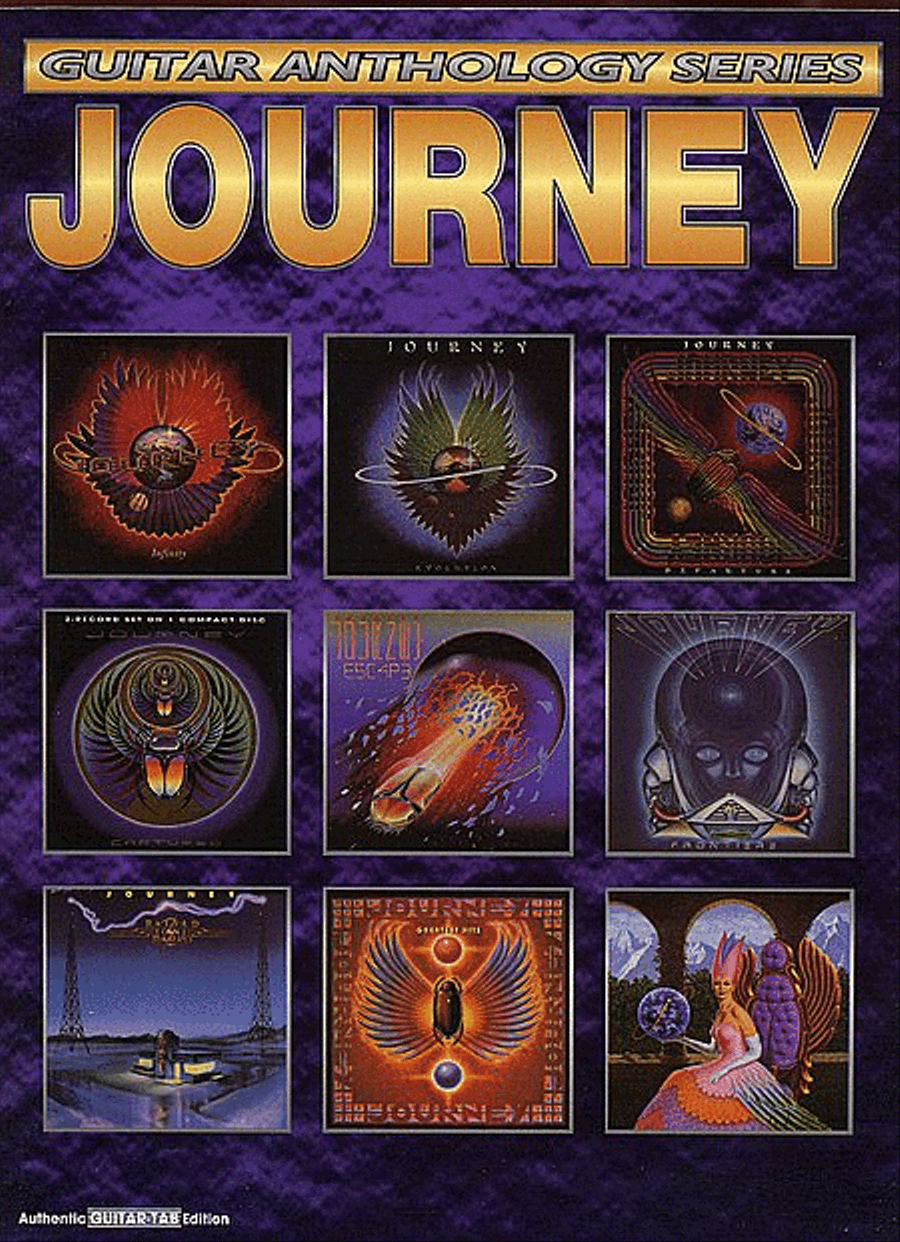 Journey -- Guitar Anthology Electric Guitar scores gallery preview page 1