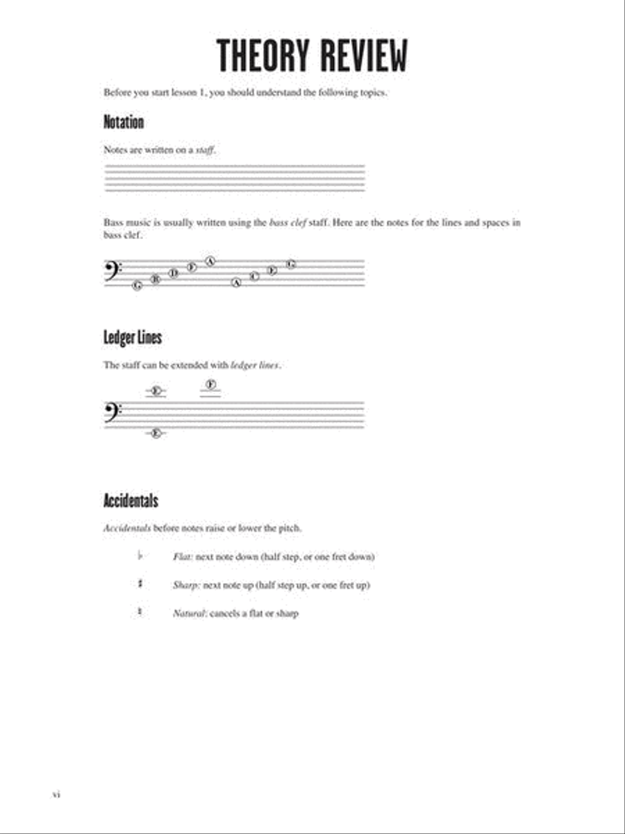 Rock Bass Lines Rock Bass Lines Bass Guitar Tablature scores gallery preview page 6