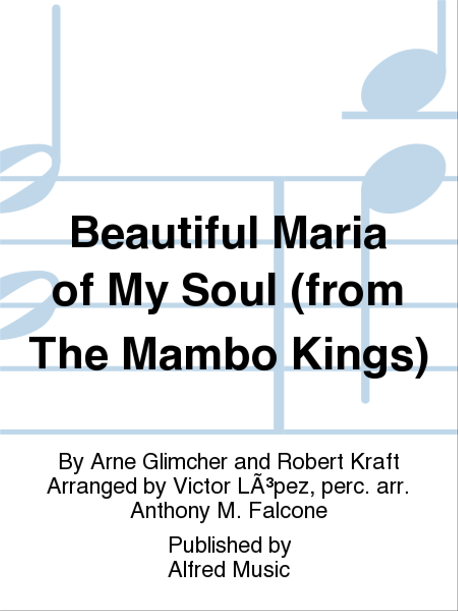Beautiful Maria of My Soul (from The Mambo Kings) Marching Band scores gallery preview page 1