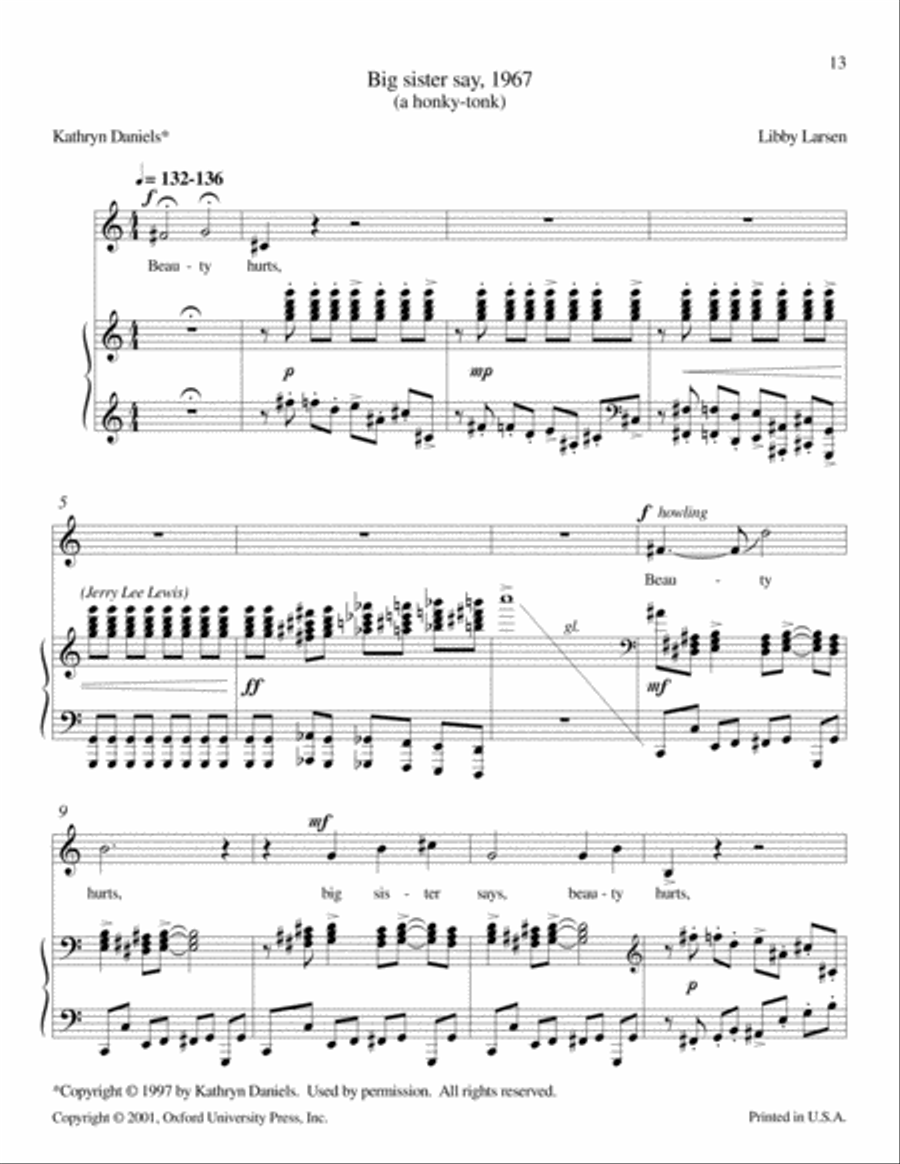 Love after 1950 Mezzo-Soprano Voice scores gallery preview page 2