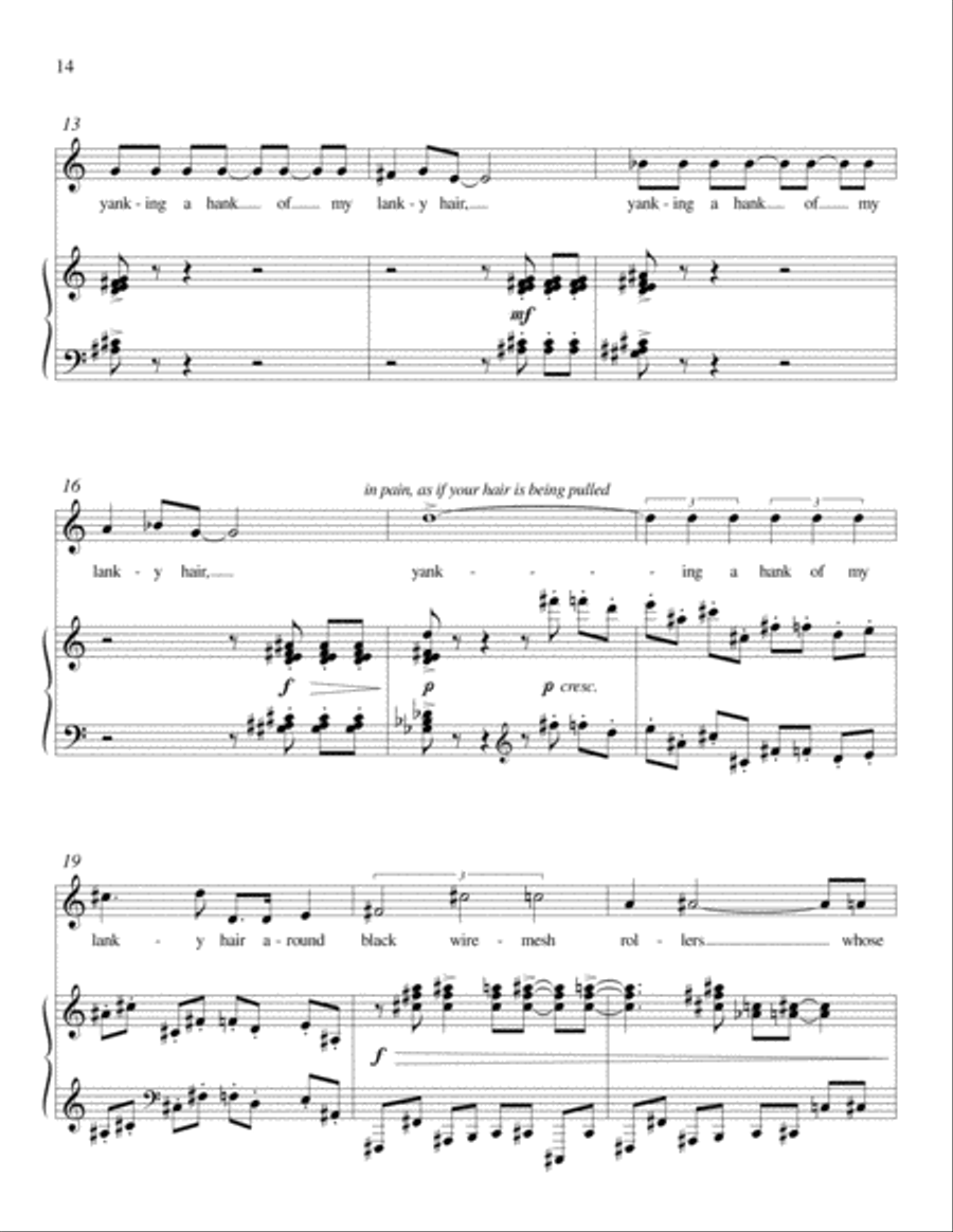 Love after 1950 Mezzo-Soprano Voice scores gallery preview page 3