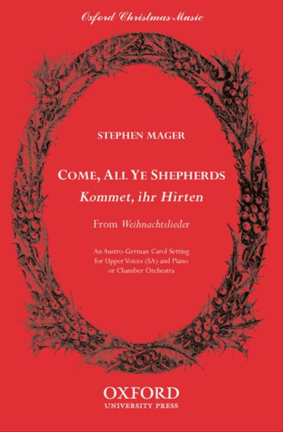 Come, all ye shepherds (Kommet, ihr Hirten) SSA scores gallery preview page 1