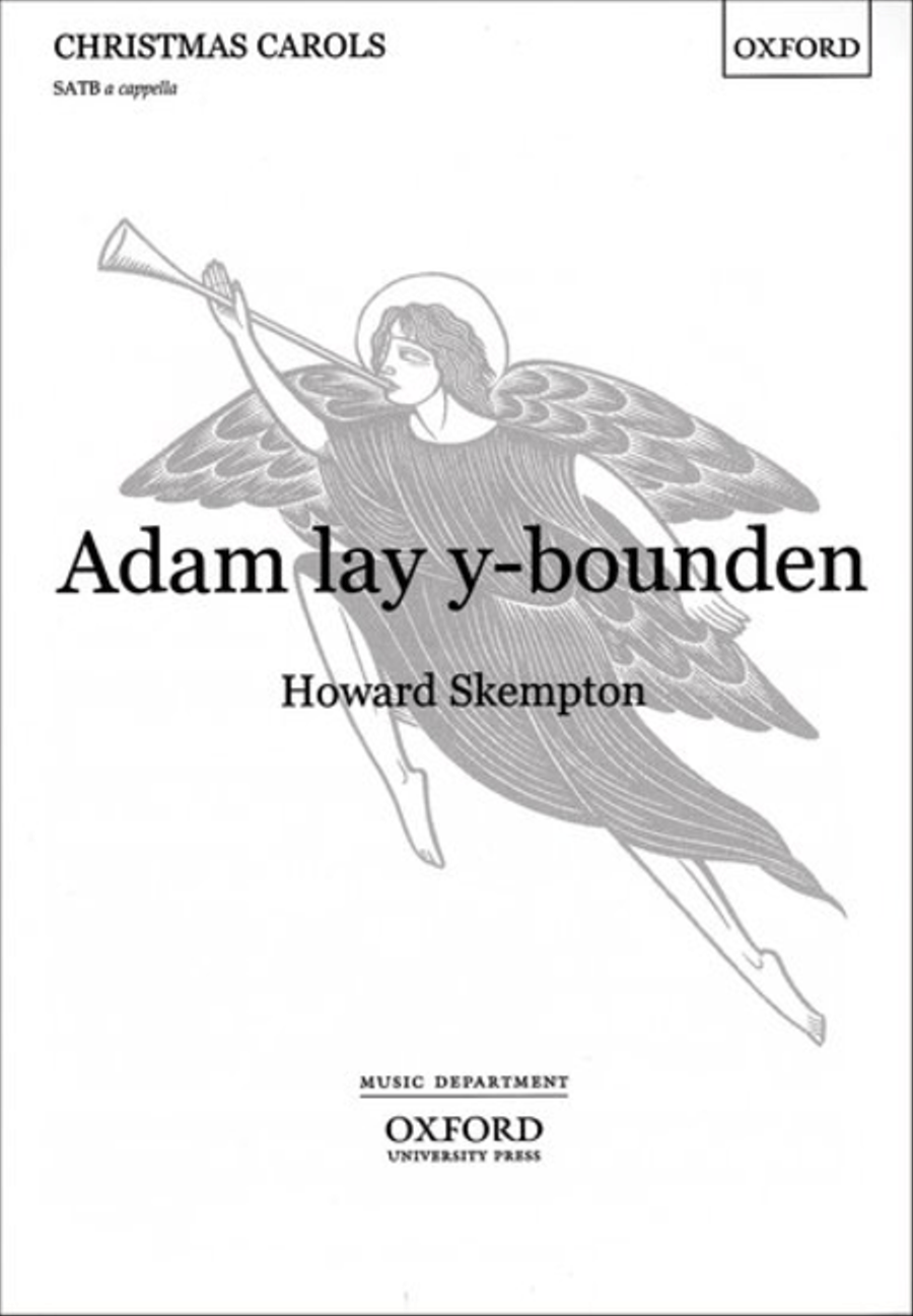 Adam lay y-bounden Adam lay y-bounden 4-Part scores gallery preview page 1