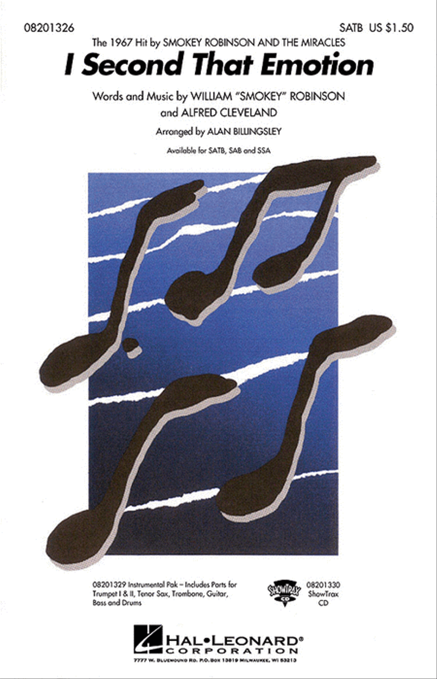 I Second That Emotion 4-Part scores gallery preview page 1