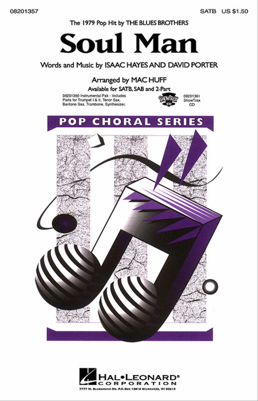 Soul Man Soul Man 4-Part scores gallery preview page 1