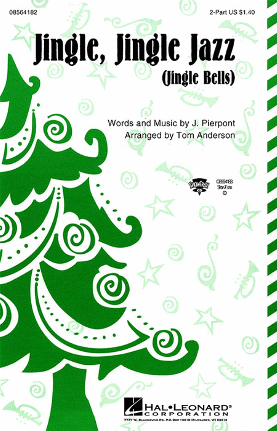 Jingle Jingle Jazz 2-Part scores gallery preview page 1