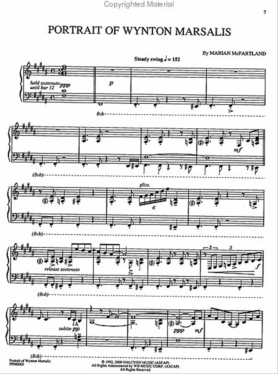 Portraits Piano Solo scores gallery preview page 2