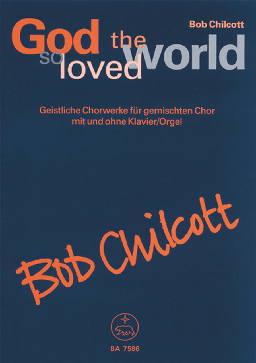 God so loved the world 4-Part scores gallery preview page 1