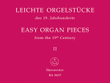 Easy Organ Pieces From The 19th Century, Volume 2