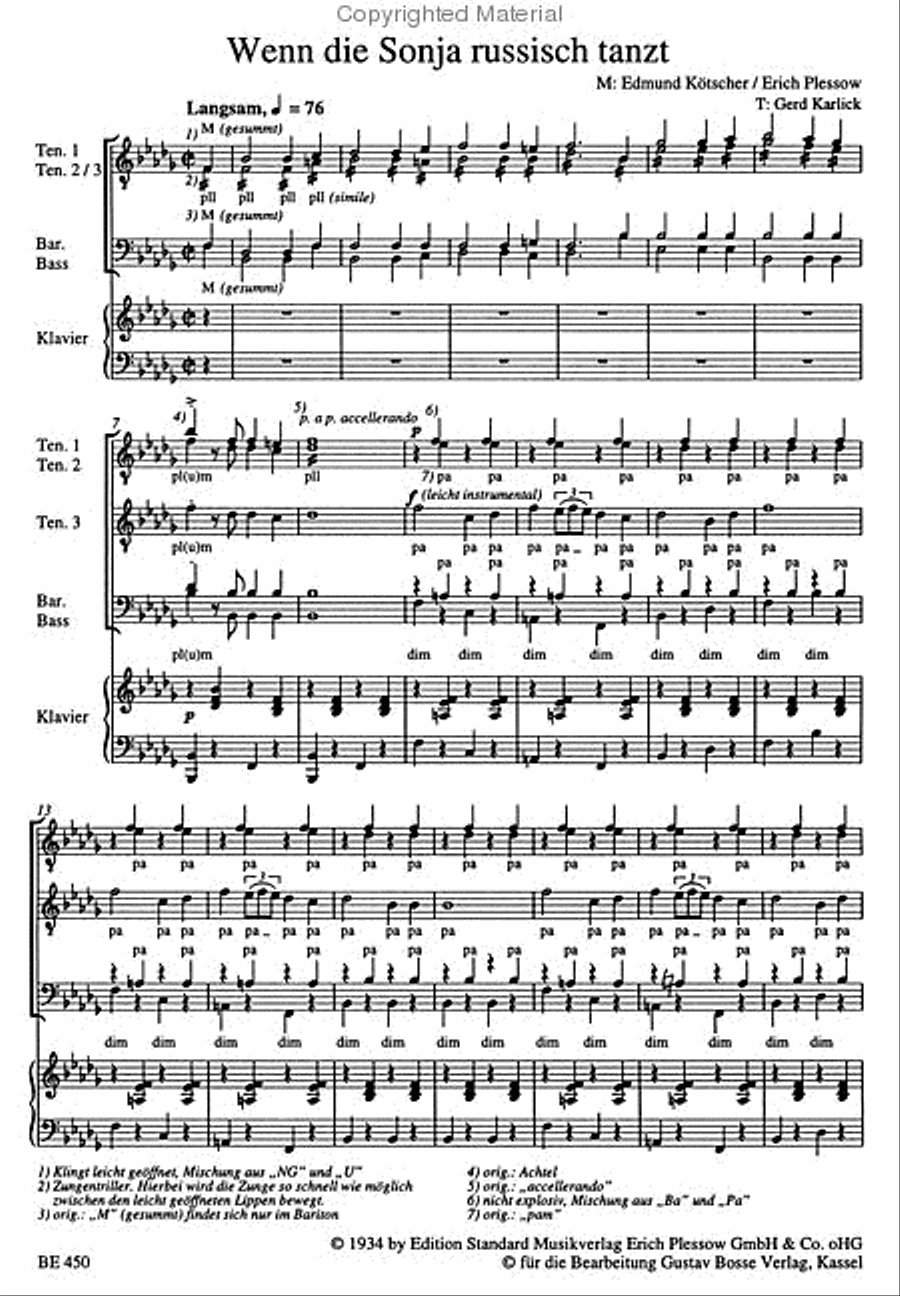 Comedian Harmonists - Das Original. Band 4 Voice scores gallery preview page 2
