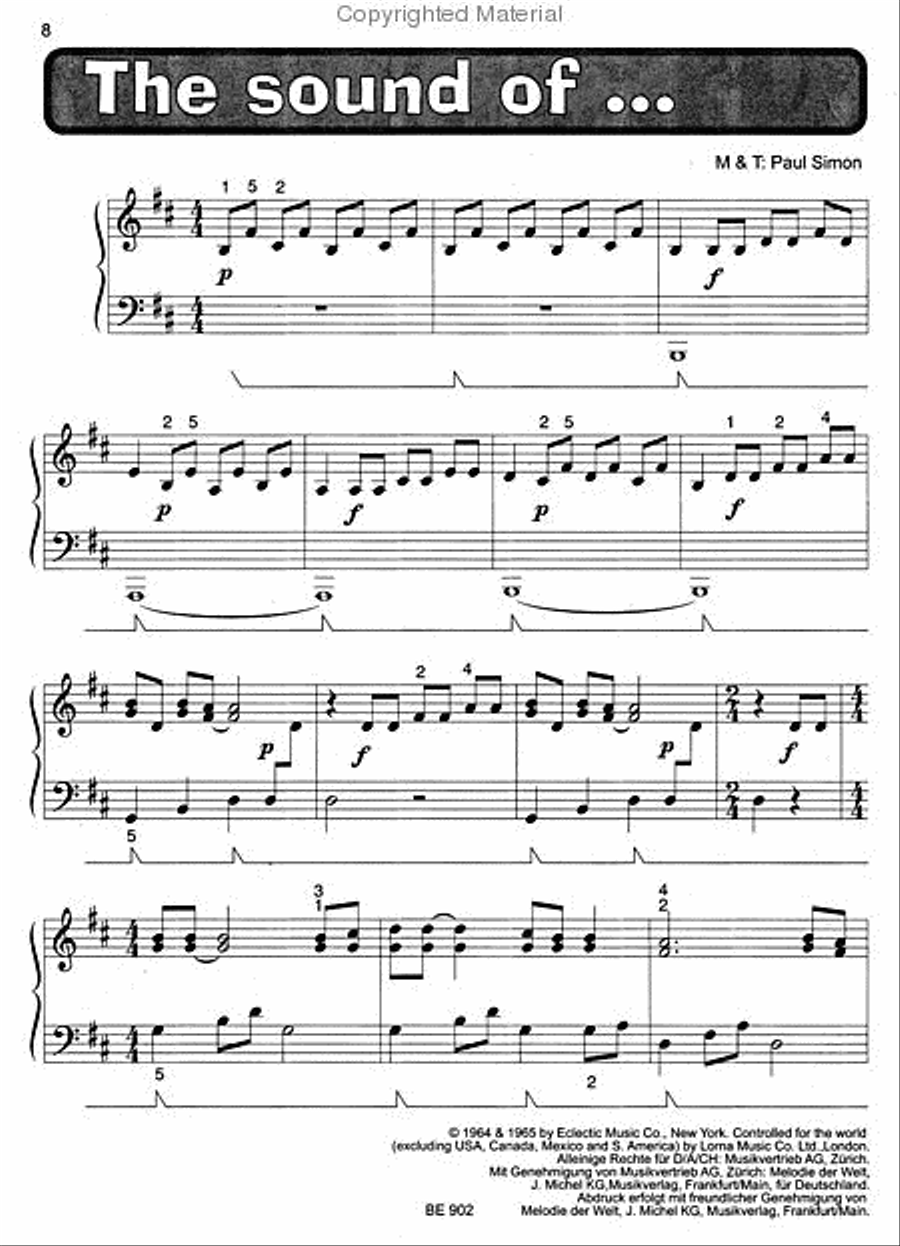 Kakaopause Piano Solo scores gallery preview page 2