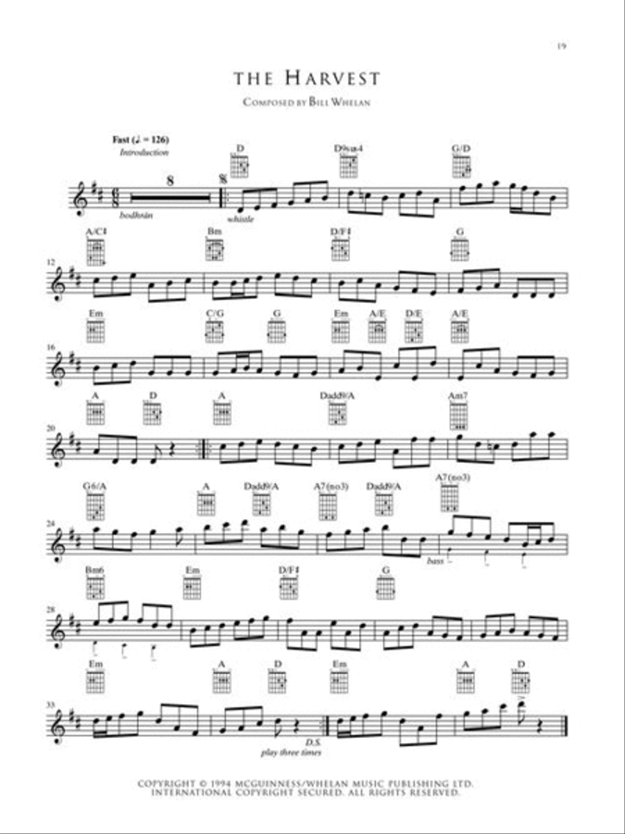 Selections from Riverdance for Pennywhistle Tin Whistle scores gallery preview page 7