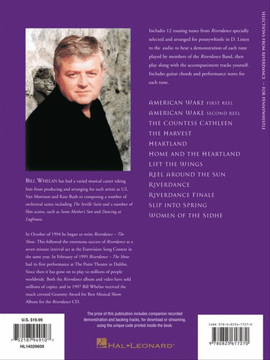 Selections from Riverdance for Pennywhistle Tin Whistle scores gallery preview page 9