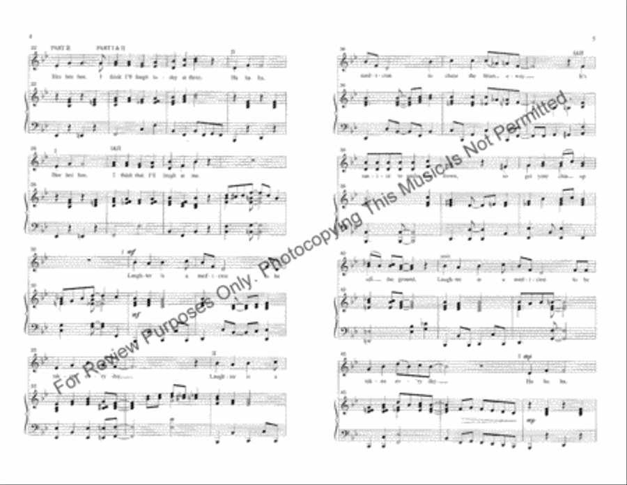 Laughter Is Medicine Laughter Is Medicine 2-Part scores gallery preview page 3