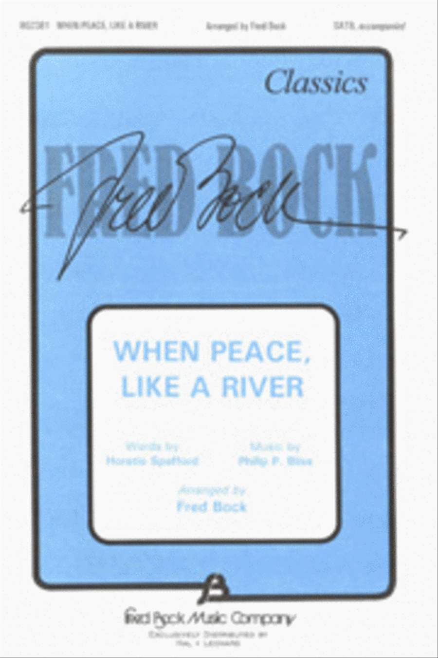 When Peace Like a River When Peace Like a River 4-Part scores gallery preview page 1