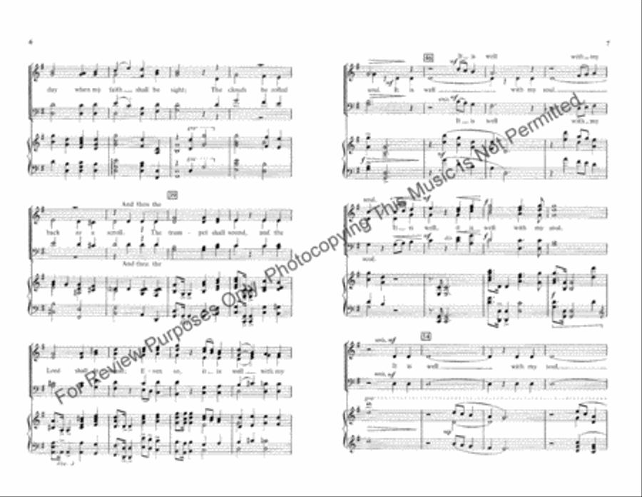 When Peace Like a River When Peace Like a River 4-Part scores gallery preview page 4