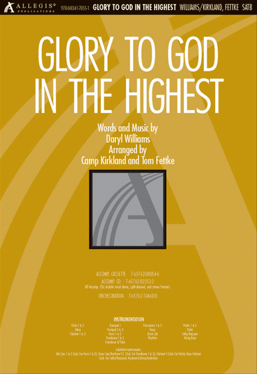 Glory to God in the Highest (Anthem) Choir scores gallery preview page 1