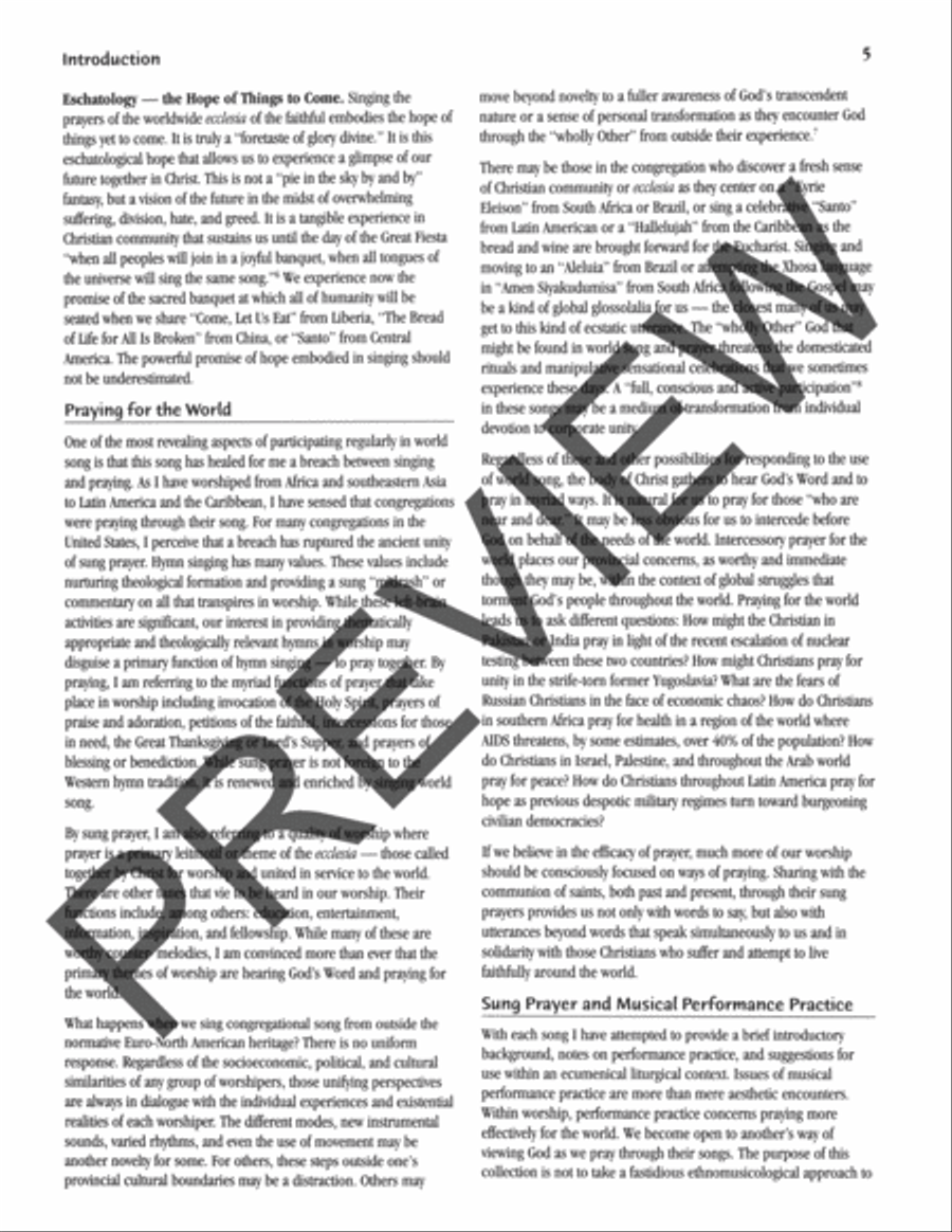 Halle, Halle We Sing the World Round Teachers Edition Choir scores gallery preview page 4