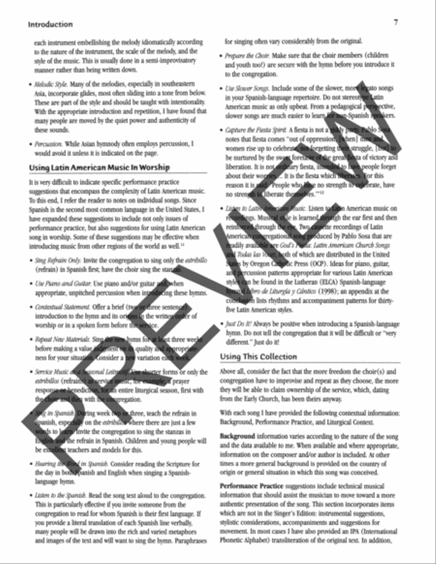 Halle, Halle We Sing the World Round Teachers Edition Choir scores gallery preview page 6