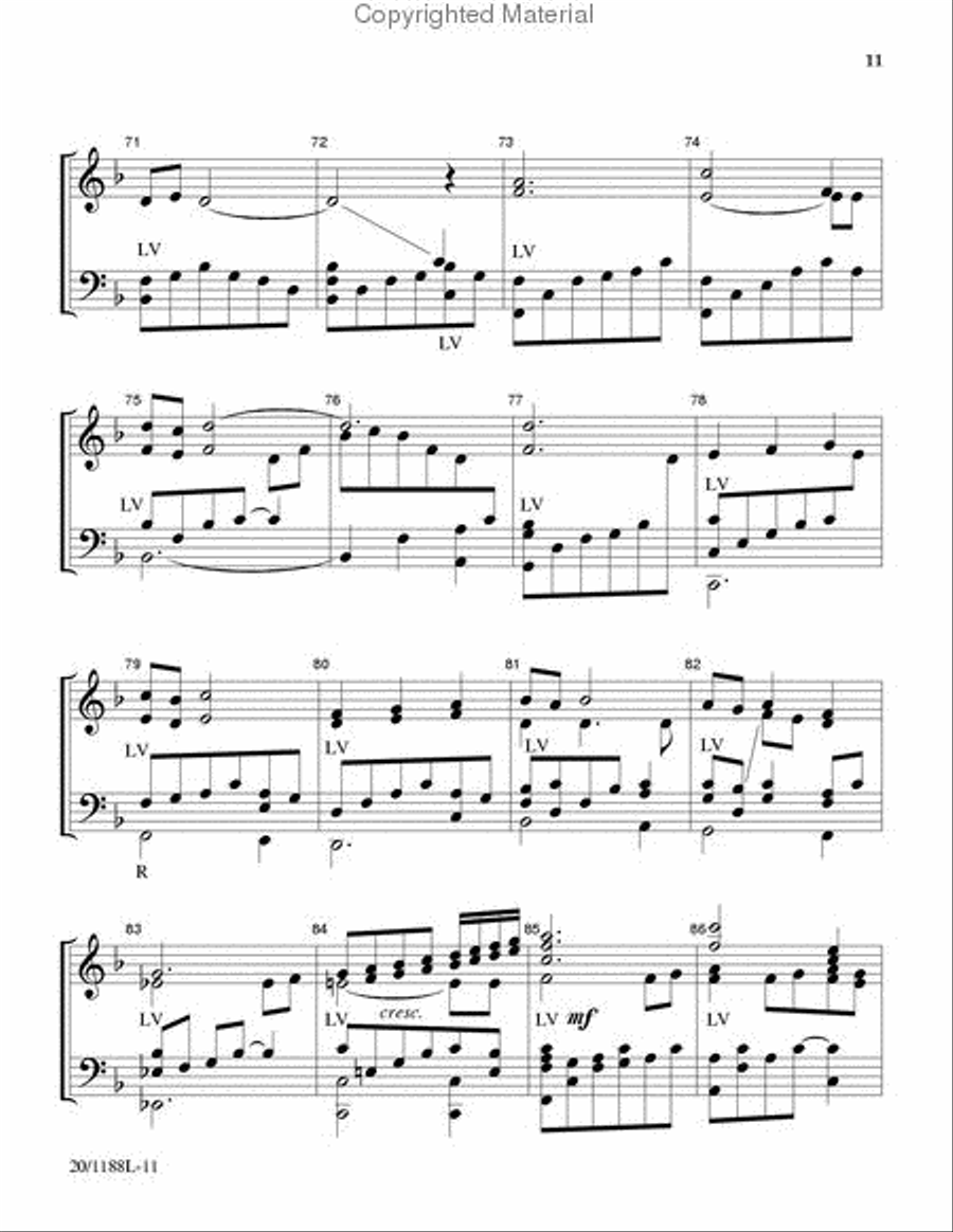 Light Eternal Light Eternal 5-Octaves scores gallery preview page 12
